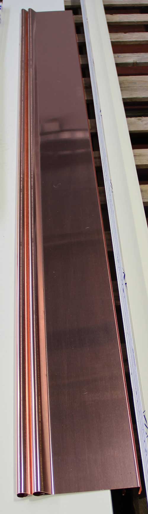 Bandes de rive à ourlet